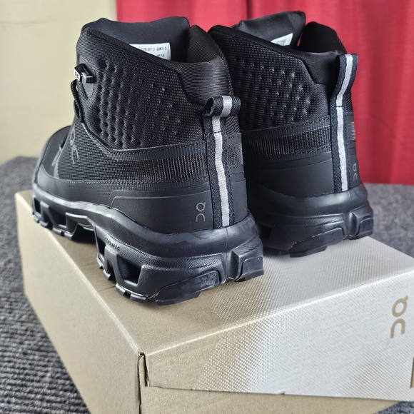 On Cloud Black Men\'s Cloudrock Trail Hiking Boots Black Casual Various Sizes main image 14